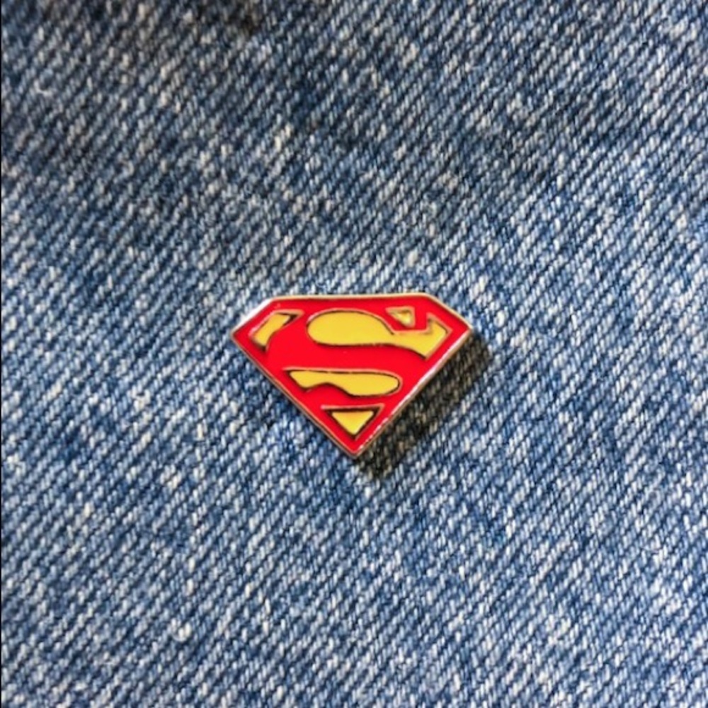 Superman Enamel Pin